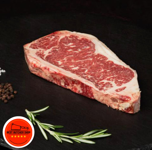 USDA PRIME DRY AGED NY STRIP BONE-IN STEAK